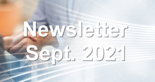 Newsletter Sept. 2021 - Française