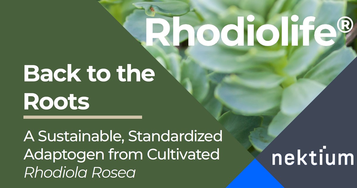 Nektium takes steps to ensure the long-term sustainability of its Rhodiola rosea extract Rhodiolife®