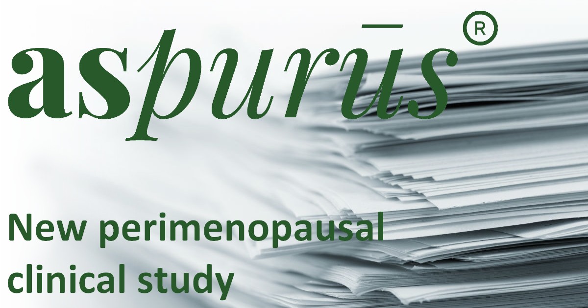 Multiple perimenopausal outcomes with aspurus