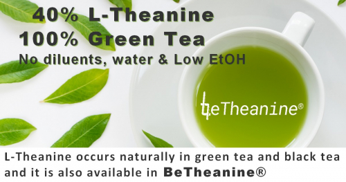 BeTheanine® : 40% Natural L-Theanine, 100% Natural Green Tea